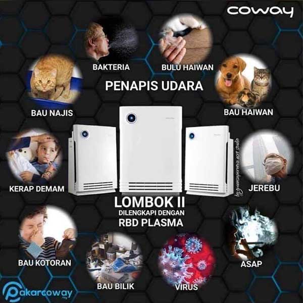 kelebihan lombok 2 coway