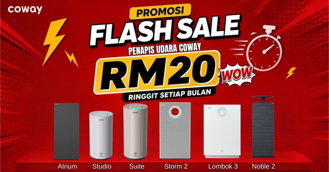 penapis udara coway terbaik 2026