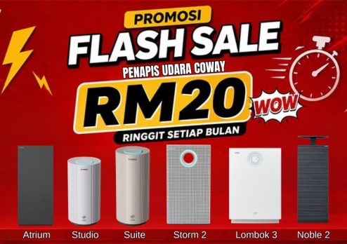 penapis udara coway terbaik 2026